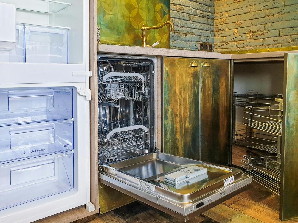 modern dishwasher